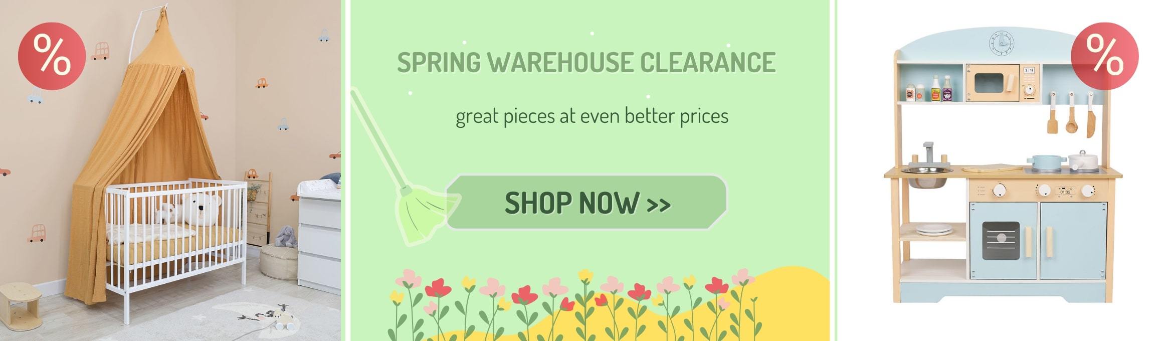 SPRING WAREHOUSE CLEARANCE