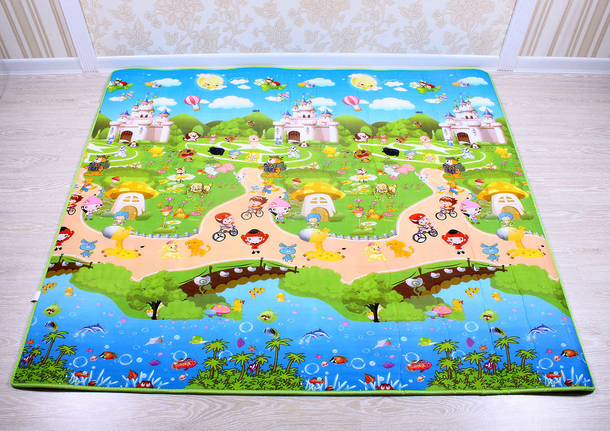 Children s Foam Play Mat Number Street Fairy Town banaby.ie