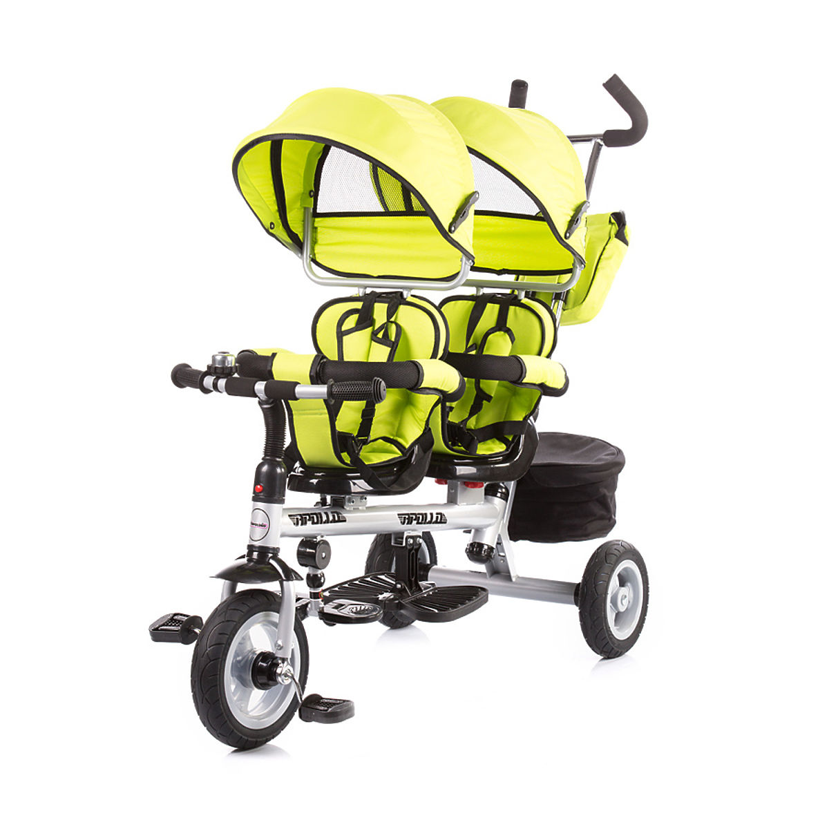 CHIPOLINO Apollo Tricycle for Twins banaby.ie