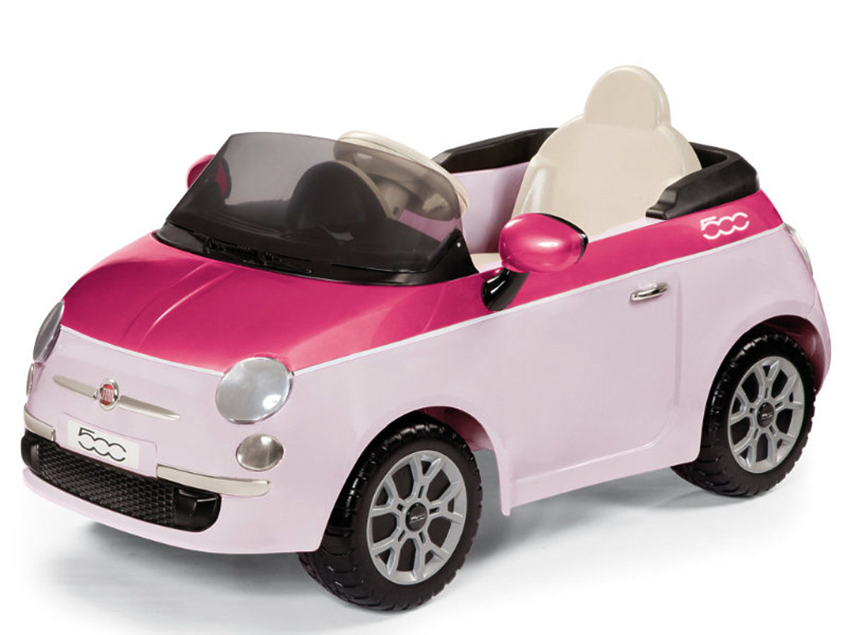 Fiat 500 pink ride on online