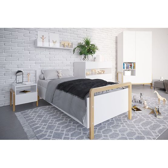 Viktor Bed 180 x 80 - White