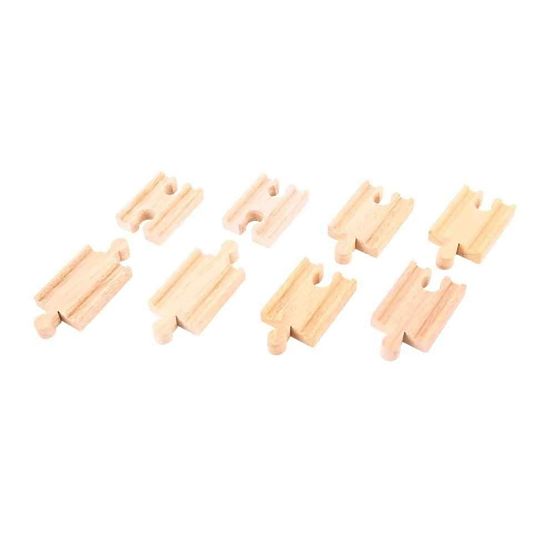 Bigjigs Rail Rail connectors 7 cm 8 pcs