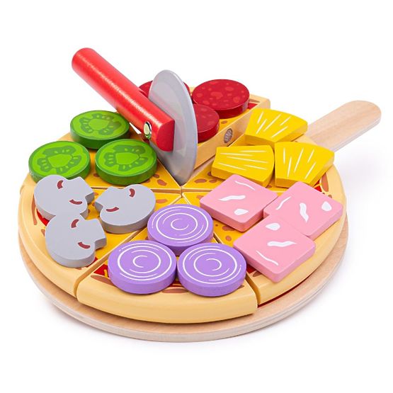 Bigjigs Toys Wooden Pizza Slicer