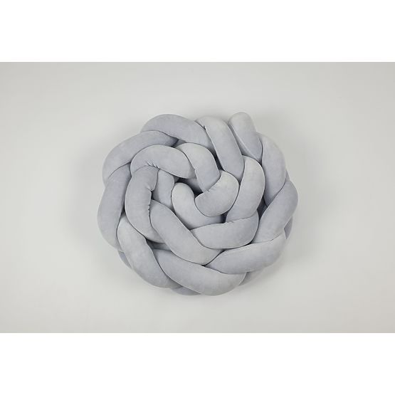 Braided guardrail 240 cm - gray