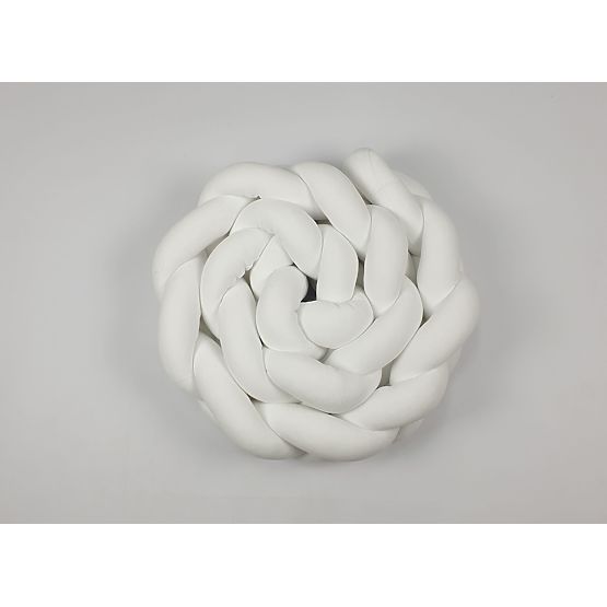 Braided guardrail 240 cm - white