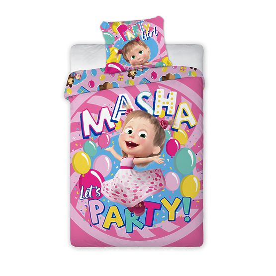 Children's bed linen Masha and bear