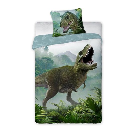 Children's bedding 140x200 cm + 70x90 cm T-Rex