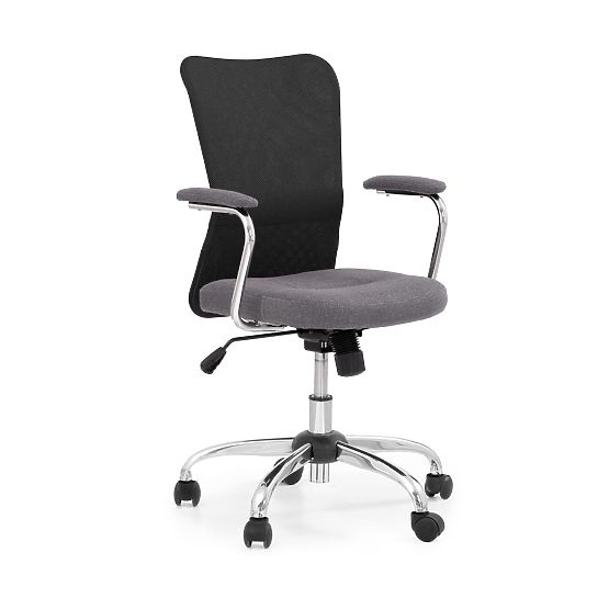 Children's Chair ANDY - Gray/Black