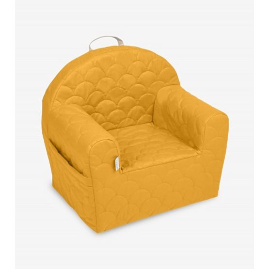 Children's chair Fan - mustard