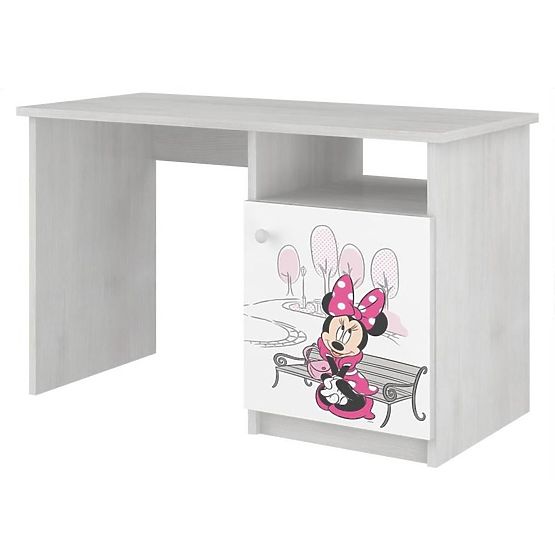 Children's Writing Desk - Minnie Mouse in Paris - Norwegian Pine Decor