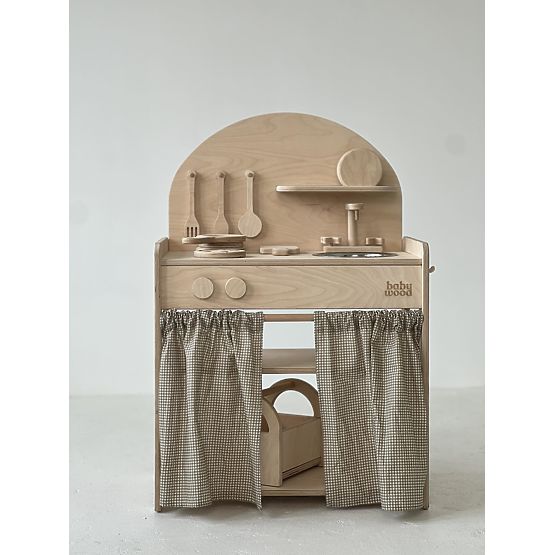 Children's Wooden Kitchen - Natural