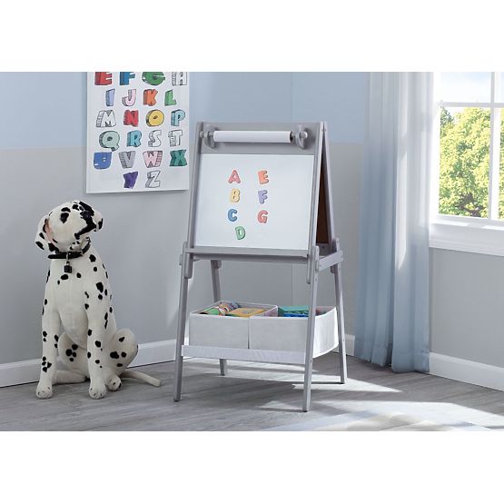 Children wooden board grey