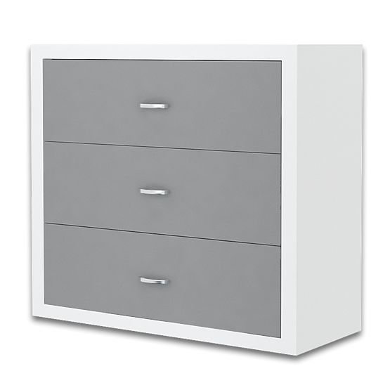 Commode Philip - white-gray