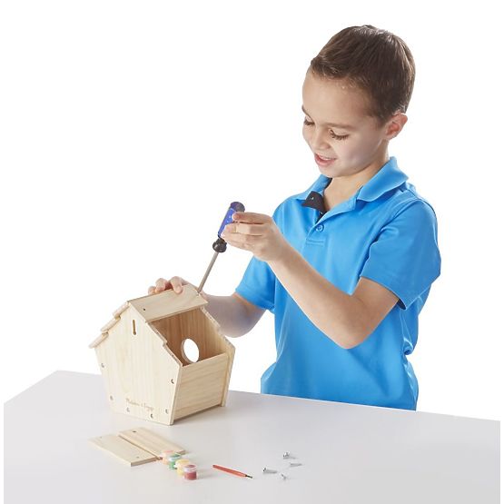 Creative set - wooden birdhouse