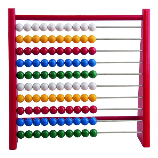 Detoa Wooden Red Split Abacus