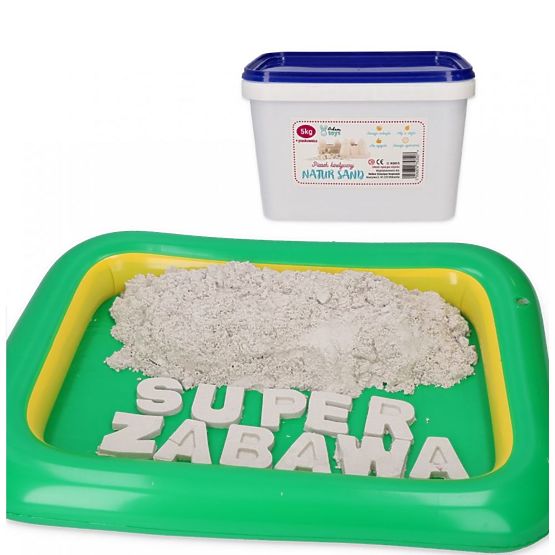 Kinetic sand 5 kg with sandpit