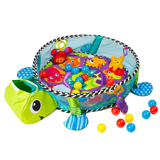 Large educational mat Turtle