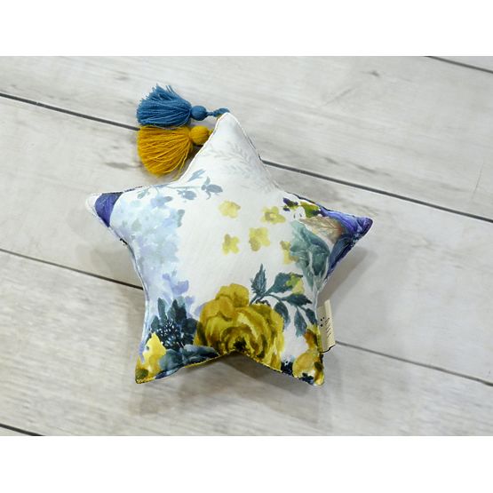 LILU Muslin pillow star - Roses