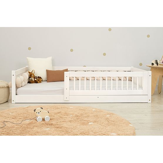 Low Bed for Children Montessori Ourbaby Plus - White