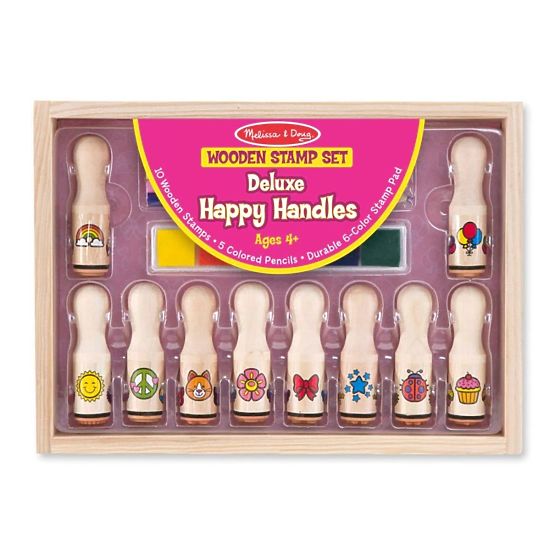 Melissa & Doug - wooden stamps in a box