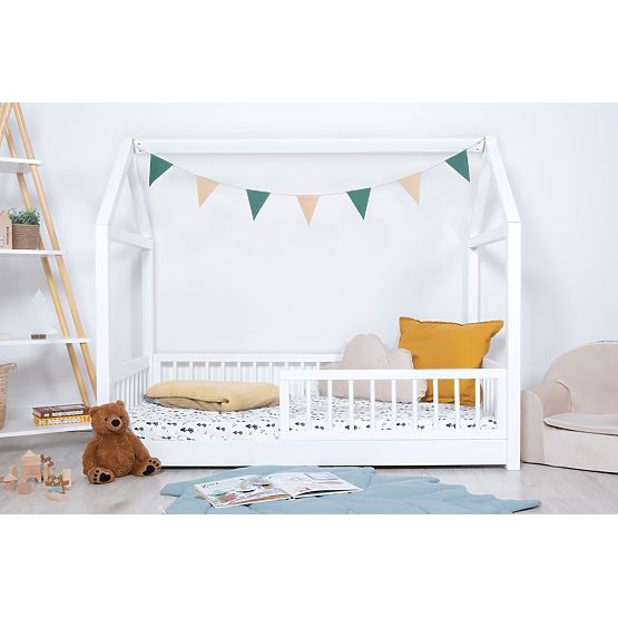 Montessori House Bed Elis White