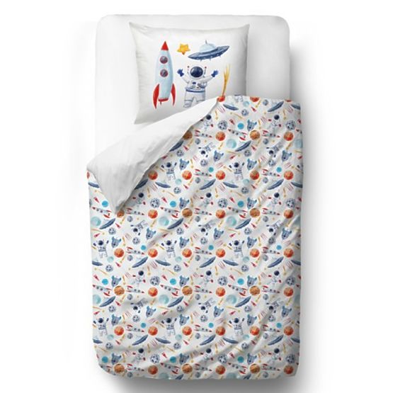 Mr. Little Fox Bedding Space - blanket: 135 x 200 cm pillow: 60 x 50 cm