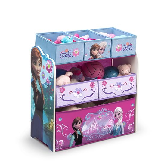 Organizer to toys Frozen - 6 boxes