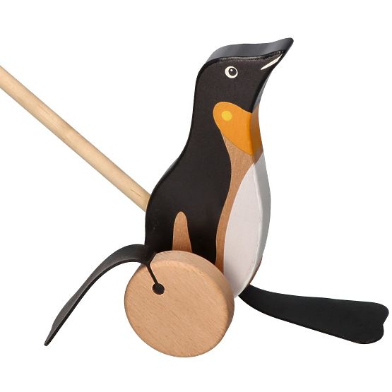 Pulling animal on a stick - Penguin