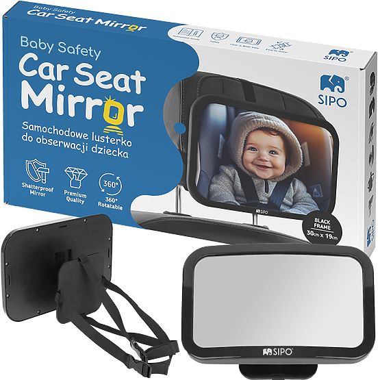 SIPO Mirror for Observing a Child in the Car