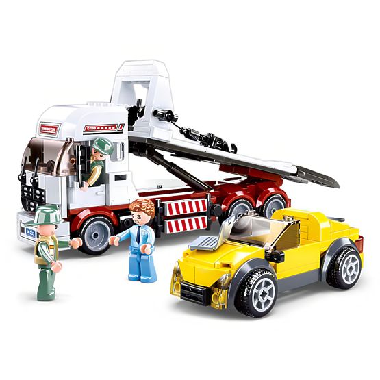 Sluban Town Building Set M38-B0879 - Tow Truck with Tipping Bed