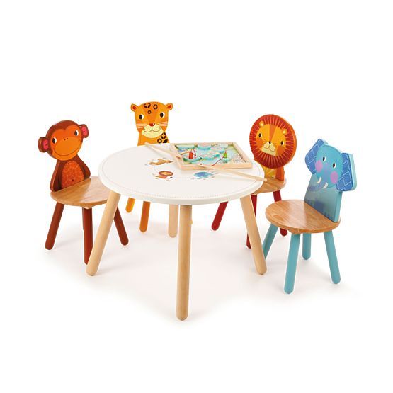 Tidlo Wooden Chair Animal Monkey