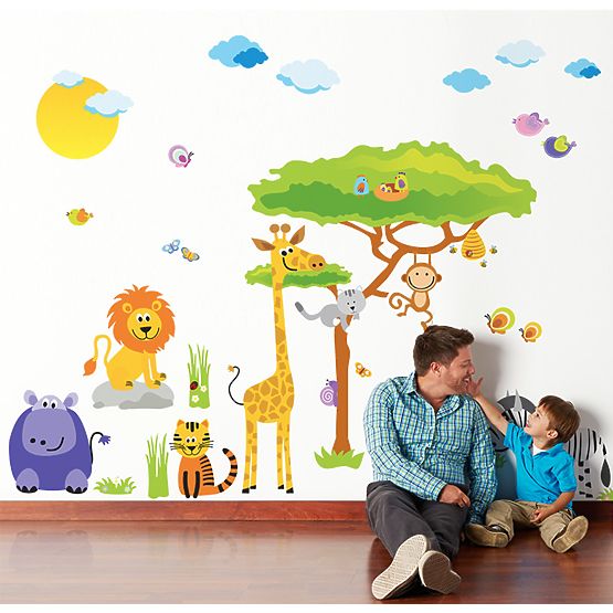 Wall stickers - Safari tree