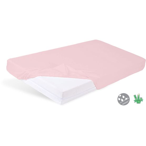 Waterproof bamboo sheet 140x70 - pink