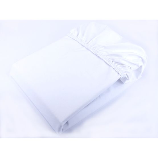 Waterproof cotton sheet - white