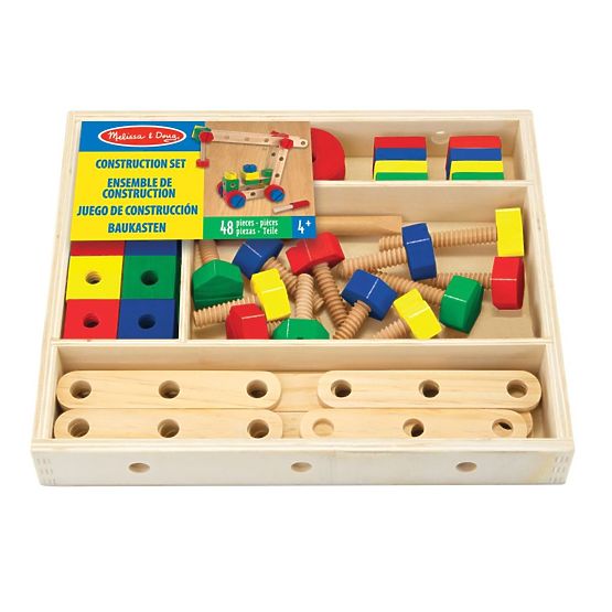 Wooden construction set - 48pcs