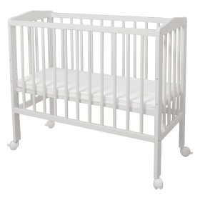 Amy Bedside Crib - White