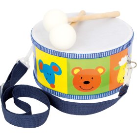 Small Foot Children's wooden musical instruments drum animals