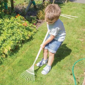 Bigjigs Toys Green Leaf Garden Rake, Bigjigs Toys