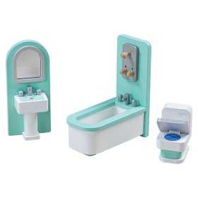 Tidlo Wooden furniture bathroom turquoise