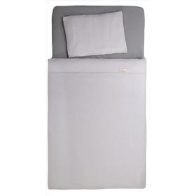 Muslin sheets 135x100 + 40x60 light gray