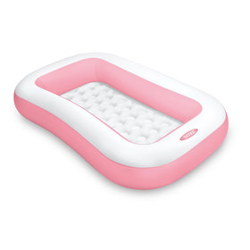 Rectangular children's pool - 166 x 100 cm / pink, INTEX