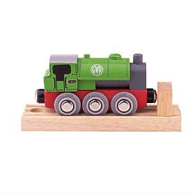 Bigjigs Rail GWR Wooden Locomotive Green