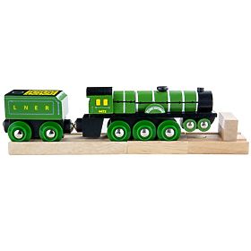 Bigjigs Rail Wooden replica Flying Scotsman locomotive, Bigjigs Rail