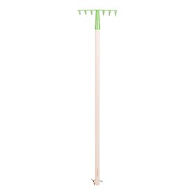 Bigjigs Toys Garden rake green