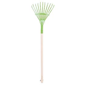 Bigjigs Toys Green Leaf Garden Rake, Bigjigs Toys