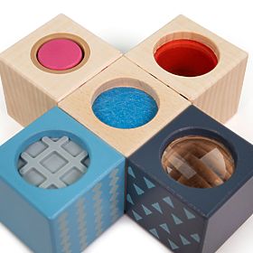 Bigjigs Toys Sensory Cubes, Bigjigs Toys