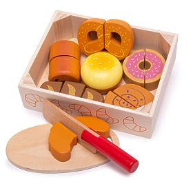 Bigjigs Toys Slicing pastry in a box, Bigjigs Toys