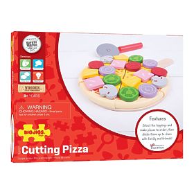 Bigjigs Toys Wooden Pizza Slicer, Bigjigs Toys