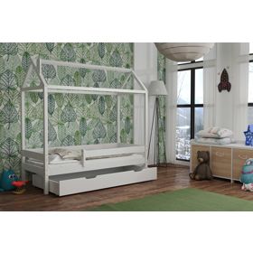 Children's House Bed Paul - White, Ourbaby®