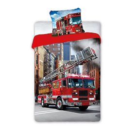 Children's bed linen Firefighting motorcycle, Faro